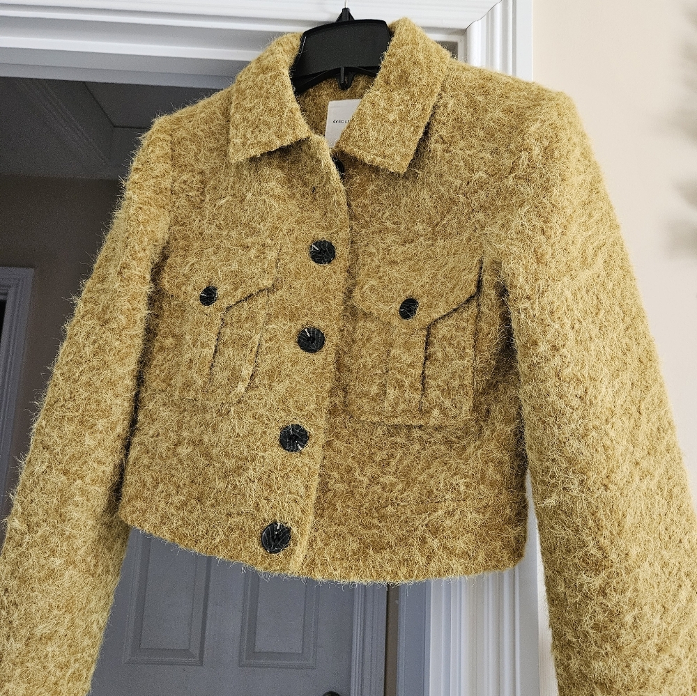 Avec Les Filles Cropped Jacket